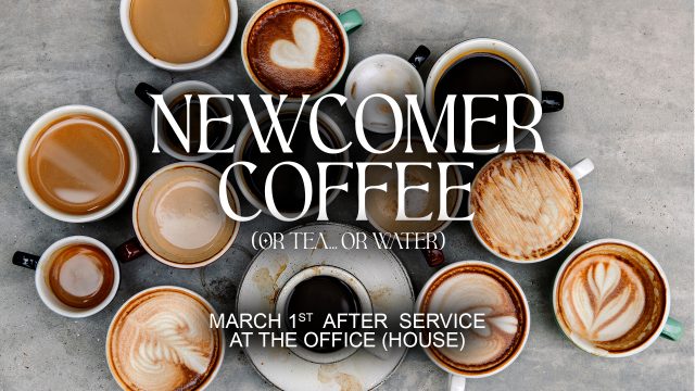 Aerial view of various coffee