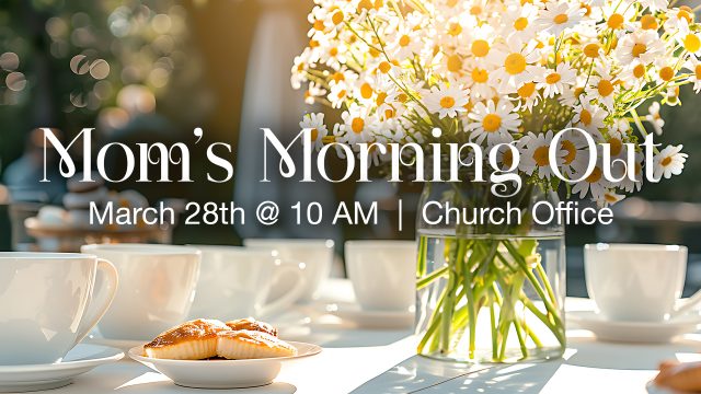 a table adorned with dainty teacups, pastries, and a vase of daisies awaits a cozy galentines day brunch