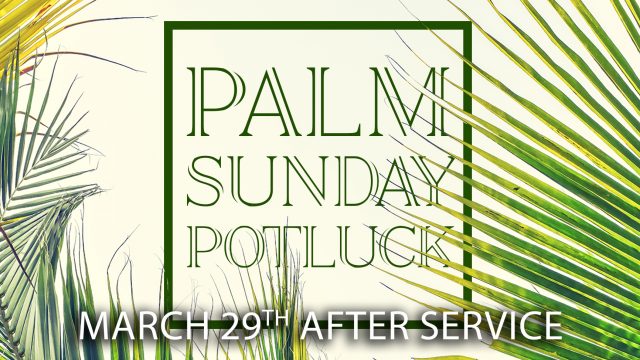 Palm Sunday background for religious holiday backdrop with green Palm Sunday background for religious holiday backdrop with green tropical tree leaves against natural summer sky